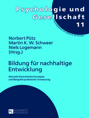 cover image of Bildung für nachhaltige Entwicklung
